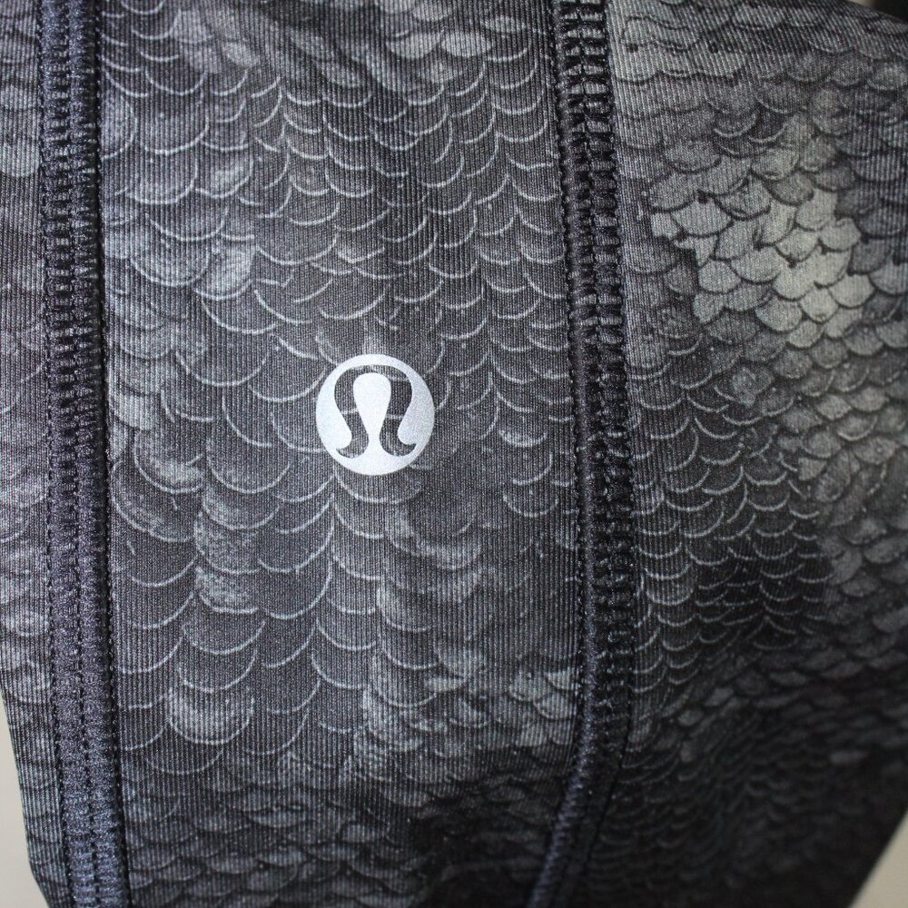 Lululemon Speed Tight II Sequin Snake Slate Black - Picture 11 of 12